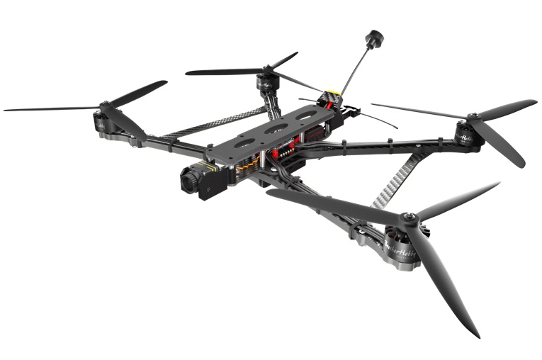 FPV - дрон 10 дюймів "ШПАК" карбон тепловізійна камера FLY KROP